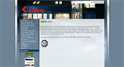 Desktop Screenshot of aldata.cz